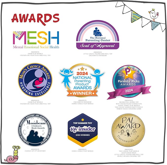 The Bababoo and friends Band Play Figure Puzzle | 12+ Months | Size 11" x 9" x .5" | Problem Solving | 7 Piece Set | Playtales Stories Included | Wood Toys Collection |