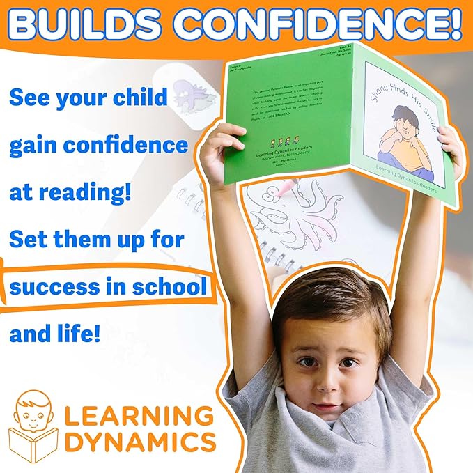 LEARNING DYNAMICS Home Learning Bundle – 4 Weeks to Read Program & 15 Minute Math Program – Foundational Math & Reading – Build Learning Confidence in 4-7 Year Old's