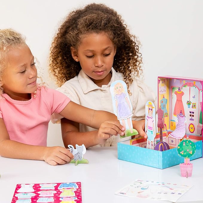 Educational Insights PaperCraft Sweet Boutique, Paper Dolls, Fashion Boutique Toy, Ages 3+