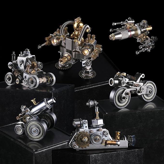3D Metal Puzzles for Adults,3D Puzzle Metal Model Kit,3D Mechanical Model,Brain Teaser Puzzles DIY Assembling for Stress Relief for Teenagers and Adults