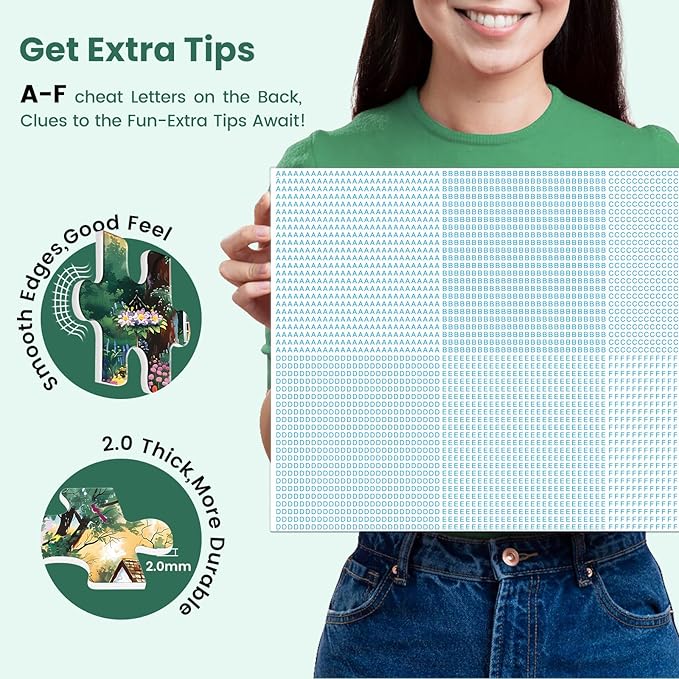 500 Pieces Jigsaw Puzzles for Adults–Spring Garden Patio Puzzle for Adults Children Elderly–Recycled Paper Puzzle 500 Pieces–Glossy, Sturdy Pieces Challenging Family Game Great Gift Idea (20.5x15in)