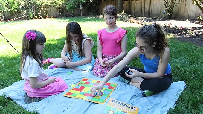 Griddly Kids Oversight – Educational & Fun Strategy Board Game for Family Game Night, Fast-paced Board Games for Adults & Children Alike, Ideal STEM Toys & Kids Games Gift for Children Ages 8-12