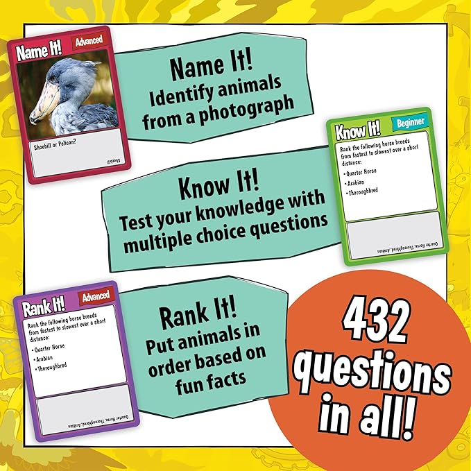 Mindware – Animal Trivia Challenge Game