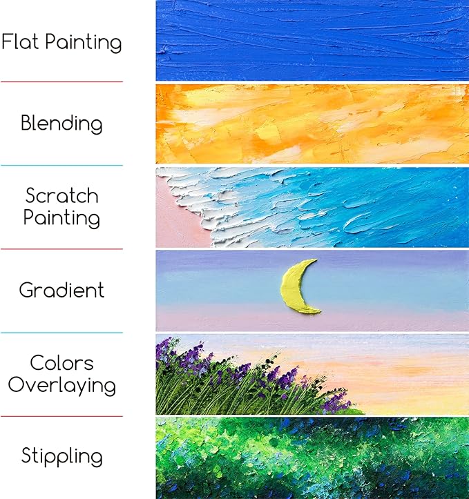 MEEDEN Soft Oil Pastels Set: 48 Colors with Extra 4 White Oil Pastels for Artists Beginners Adults Teachers - Vibrant Oil Pastel Crayons for Art Painting & Drawing, Blending, Layering, Shading