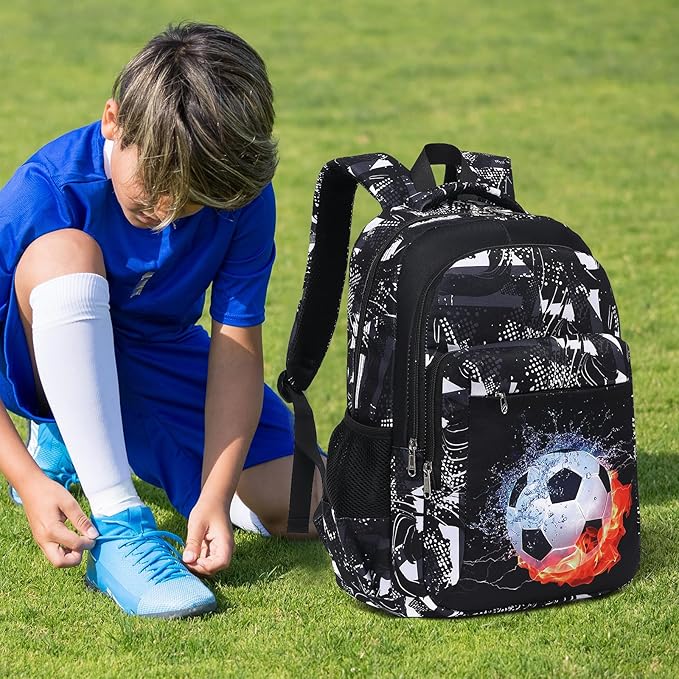 LEDAOU School Backpack Teen Boys Girls Kids Bookbag Daypack School Bag Travel Back Pack Casual
