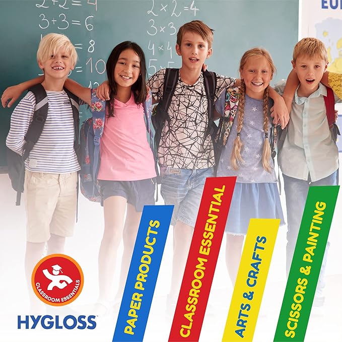 Hygloss 6 Pcs Blank Storybooks for Kids - Bulk Small Notebooks Journals Colorful Soft Cover Notebooks - 5.5x8.5 - 24 Half-Lined Pages - Blank Books for Kids to Write Stories & Illustrate
