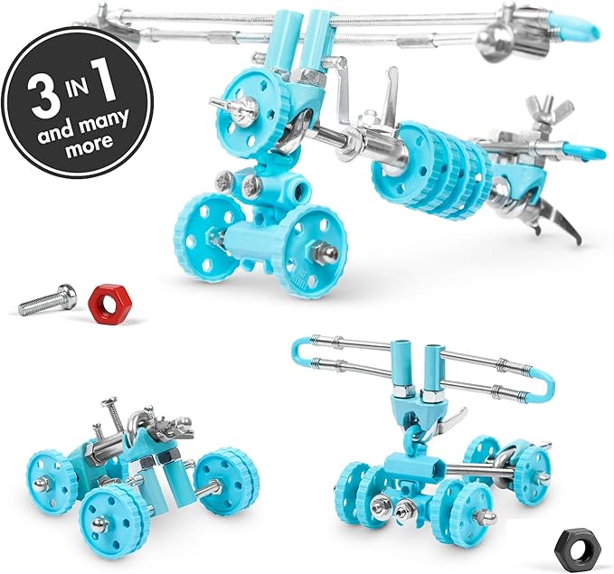 The Off Bits AirBit – Build Your Own Airplane! STEM Building Kit for Creative Kids 8-12 & Curious Adults, Fun Educational Gift for Boys & Girls