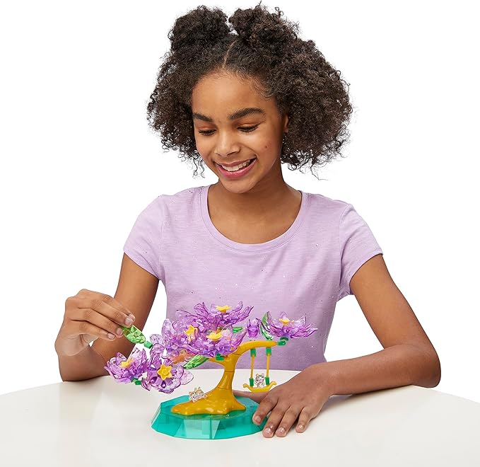 RoseArt Crystal Gem Creations Blossoming Bonsai Kit, 240+ Pieces, Great for Adults, Tweens and Children Ages 8+