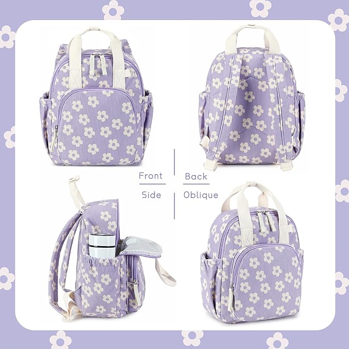 Bluboon Toddler Backpack for Girls Boys 2-4 Cute 12" Preschool Kindergarten Backpacks Kids Daycare Bags School Travel