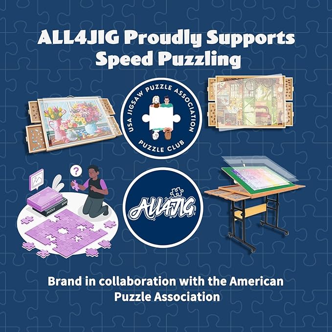 ALL4JIG Solar System Style Fun Jigsaw Puzzles for Adults and Kids, 500 Pieces, Christmas Secret Santa Gift, White Elephant Gifts, Number Partitioned for Easy Solving