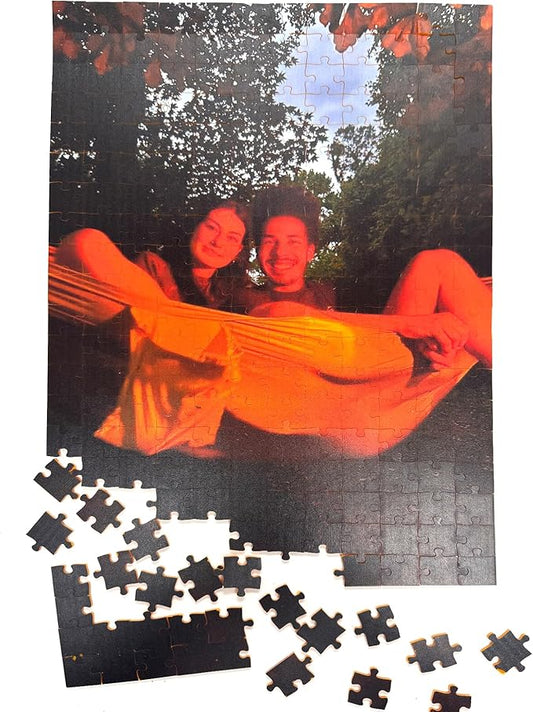 Custom Photo Puzzle from Picture | Upload Your Photo and Choose Color | 240 Piece Personalized Puzzle for Adults Teens Acrylic Puzzle Birthday Gifts for Men Women
