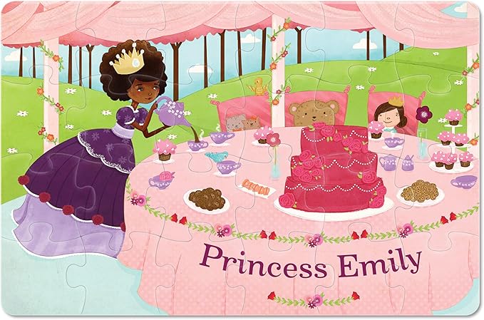 Personalized Jigsaw Puzzle for Kids, 24-Piece - I See Me! (Princess)