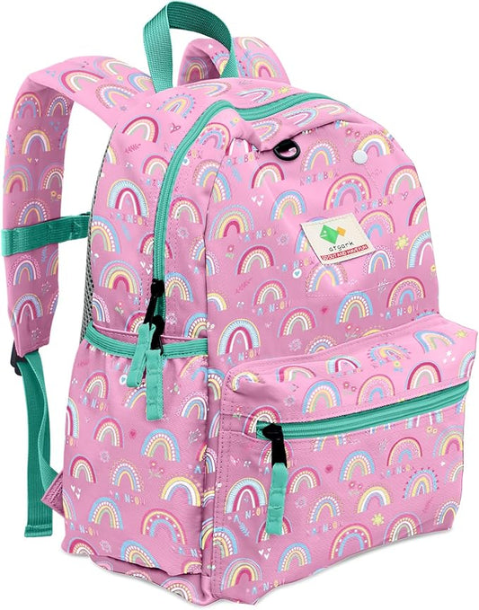 Kids Backpacks For Girls & Boys, Elementary School Bookbag, 14" H, For Kids 3-6