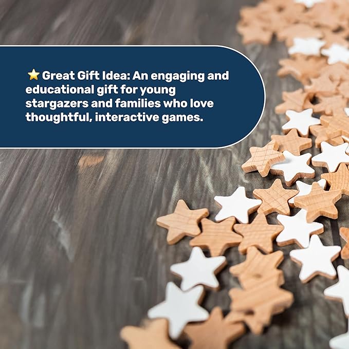 Breaking Games The Stars Align – Constellation Strategy Game for Kids Ages 6+ – 2-4 Player Board Game with Shooting Star Challenge – Travel-Friendly Award-Winning Family Game