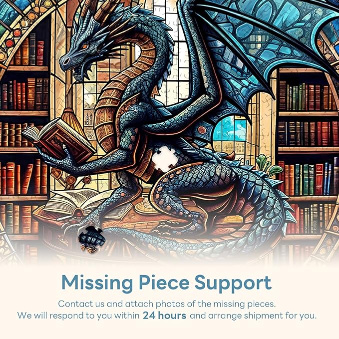 Round Puzzles for Adults 1000 Pieces, Hard Difficult Challenging Puzzles for Adults, Dragon's Library Jigsaw Puzzles 1000 Pieces for Seniors, 3D Visual Flat Puzzle (26.6 x 26.6in)