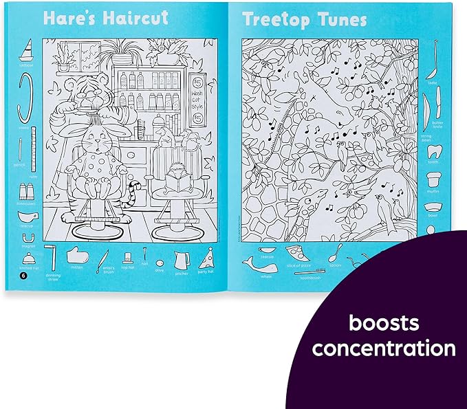 Highlights Hidden Pictures 2023 Special Edition Activity Books for Kids Ages 6 and Up - 4-Book Set of Travel-Friendly Seek-and-Find Activities with Hundreds of Hidden Objects