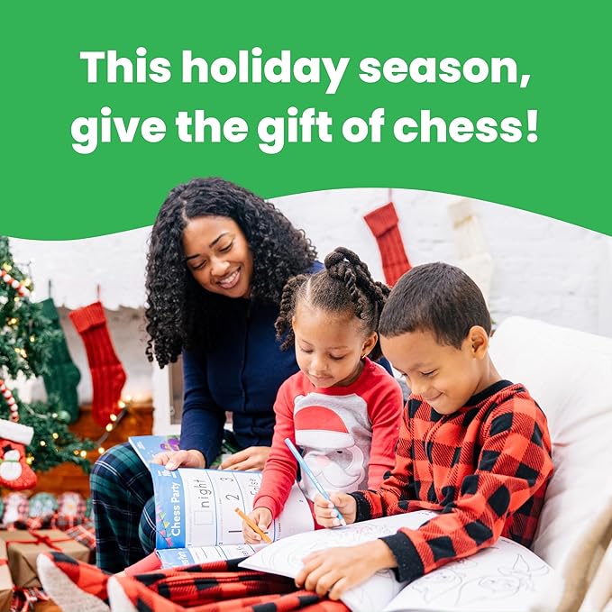 Story Time Chess - Chess Sets for Kids, Kids Chess Set, Chess Game Toddlers, Learning Games for Kids, Chess Sets for Boys & Girls