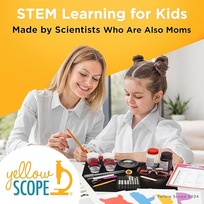 Genetics Science Kit - DNA & Traits Kit, Metal Lab Tools, Ages 8-12 - Hands-On STEM Science Experiment & Educational Toy - Genetics Lab Setup