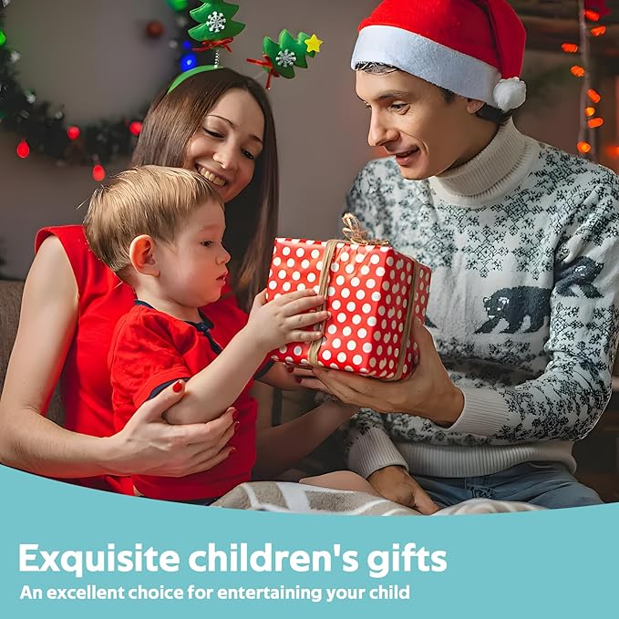 Wooden Robot Building Toys for Kids, Snap-Together STEM Blocks Playset, Take Apart Educational Toy for Toddlers Ages 3-8, Montessori Fine Motor Skills Toy Gift for Boys Girls