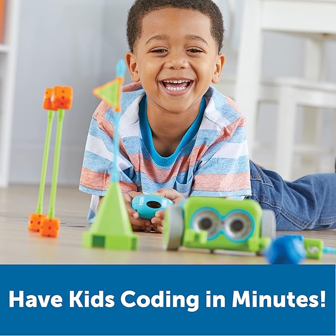 Learning Resources Botley The Coding Robot Activity Set - 77 Pieces, Ages 5+, Screen-Free Coding Robots for Kids, STEM Toys for Kids, Programming for Kids, for Kids
