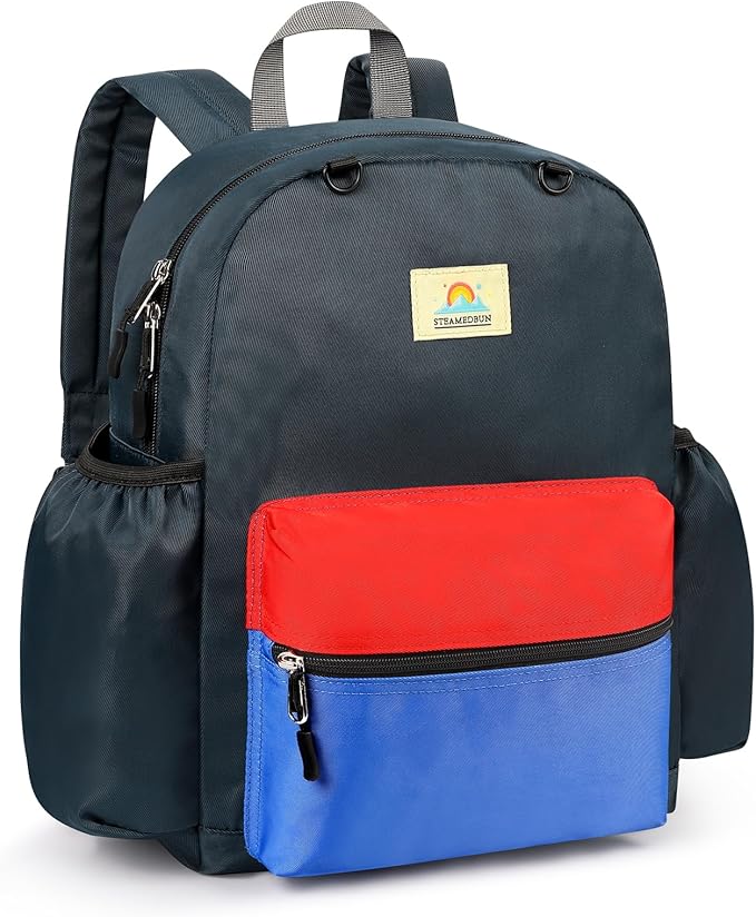 STEAMEDBUN Kids Backpack for Boys 4-6: Boys Backpacks for Elementary - 15 inch Backpack for Kindergarten