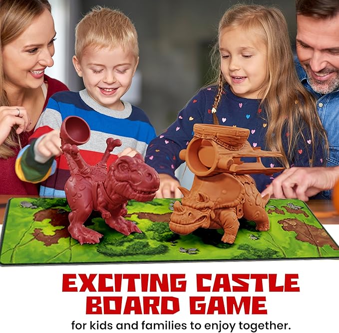 Catapult Feud – Base Game, Expansions, and Accessories (Dino Pack Expansion)
