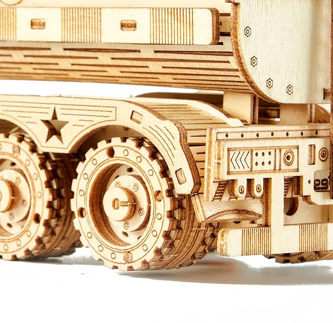 3D Wooden Puzzles Truck Model Kits, Brainteaser and Puzzle for Christmas/Birthday,Gifts for Adults and Teens to Build Combination
