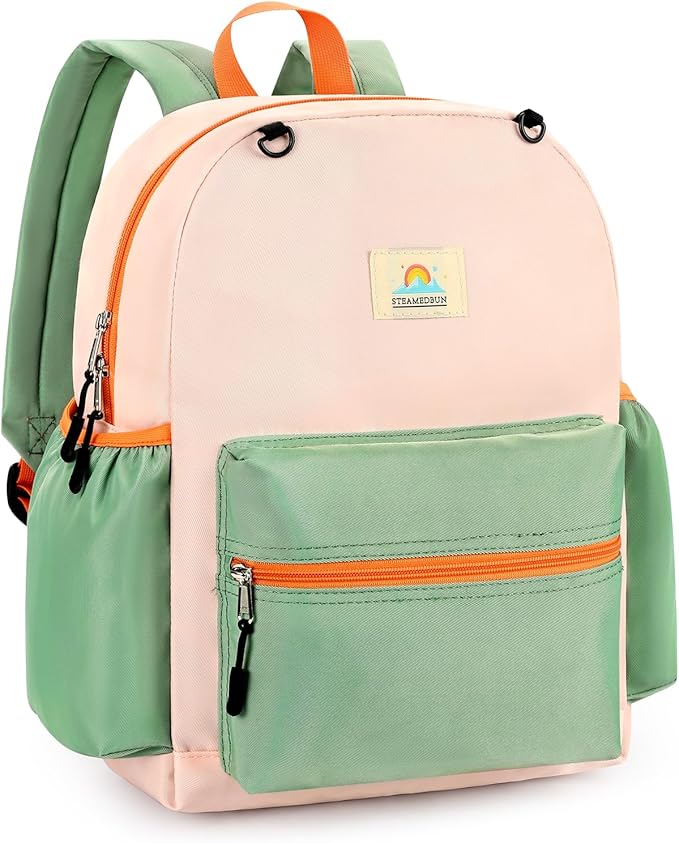 STEAMEDBUN Kids Backpack for Girls 6-8: Toddler Backpack for Preschool Kindergarten - Girls Backpacks for Elementary 4-6
