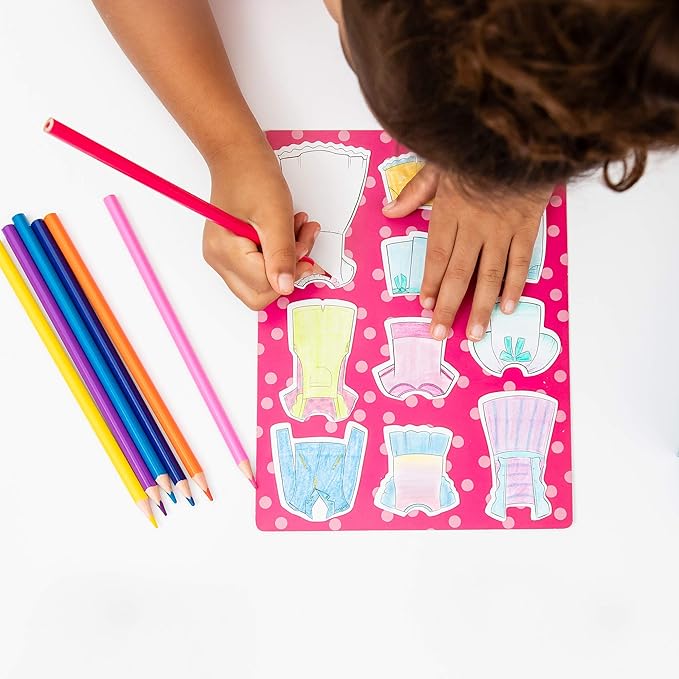 Educational Insights PaperCraft Sweet Boutique, Paper Dolls, Fashion Boutique Toy, Ages 3+