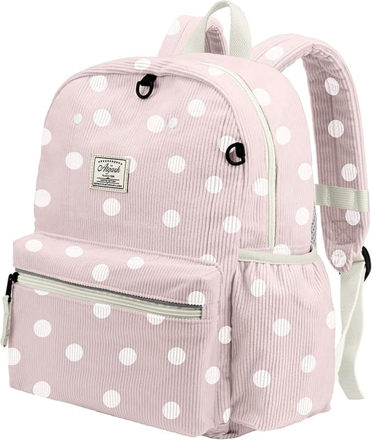 Corduroy Toddler Backpack for Boys & Girls: Preschool Backpack - Cute Kids Backpack 13.5" H Fit Folder