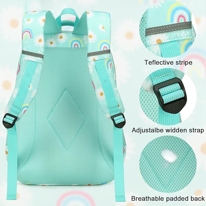 LEDAOU School Backpack Teen Boys Girls Kids Bookbag Daypack School Bag Travel Back Pack Casual