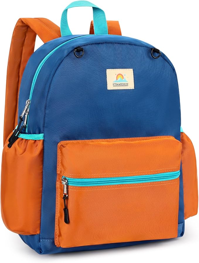 STEAMEDBUN Kids Backpack for Boys 6-8: Toddler Backpack for Preschool Kindergarten - Boys Backpacks for Elementary 4-6