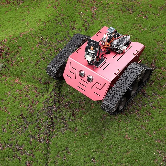 ELEGOO Conqueror Robot Tank Kit with UNO R3 for Arduino Robotics for Kids Ages 8-12 12-16 STEM Science Kits Coding Robots Toys for 8+ Year Old Boys Girls Teens Circuits Engineering Building Project