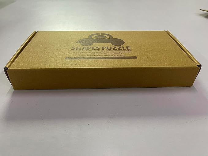 Coogam Wooden Pattern Blocks - Tangram Shape Puzzle Set Color Sorting Stacking Game Wood Animal Jigsaw Preschool Montessori Brain Teaser STEM Gift for 3 4 5 Years Old Toddler Kids (60 Pattern Cards)