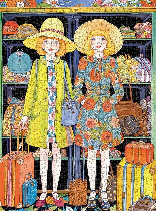 Cross & Glory - Vacation Vibes: Journey in Style - 1000 Piece Jigsaw Puzzle for Adults | Travel-Themed Puzzle | Perfect for Puzzle Enthusiasts and Travel Lovers