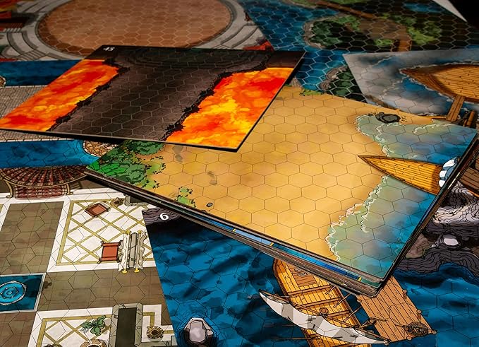 Gathering Darkness (Core Game) Tabletop Roleplaying App-Assisted Game Master, Open Hero Creation System with 100+ Hours of Adventure, 1 to 4 Players, for Ages 13 and Up