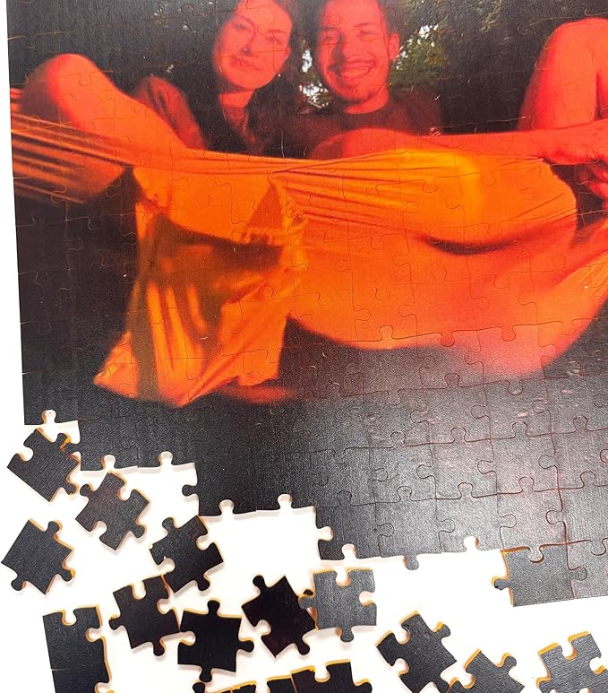 Custom Photo Puzzle from Picture | Upload Your Photo and Choose Color | 240 Piece Personalized Puzzle for Adults Teens Acrylic Puzzle Birthday Gifts for Men Women
