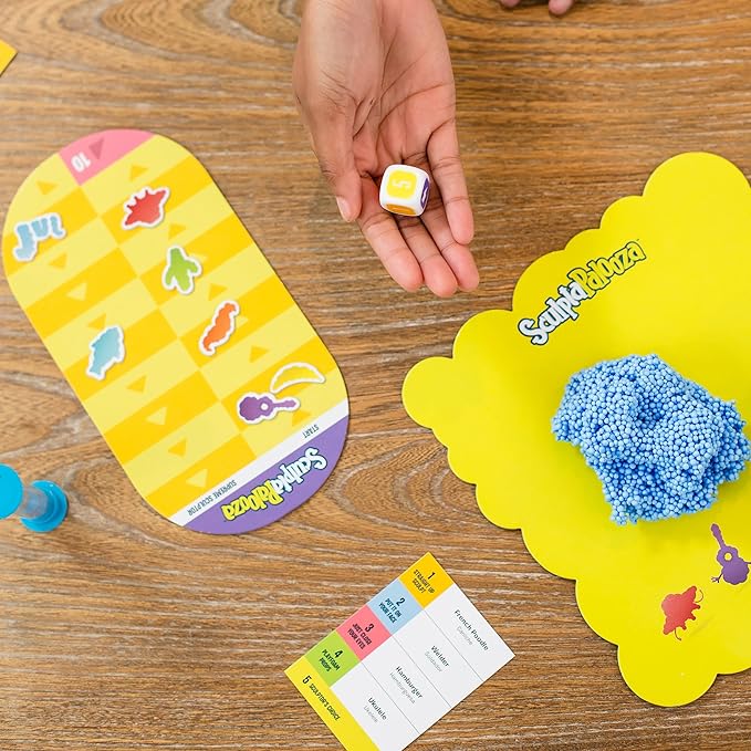 Educational Insights Sculptapalooza, the Squishy, Squashy Sculpting Playfoam Party Game - Fast-Paced, Family Game, 4+ Players, Ages 10+
