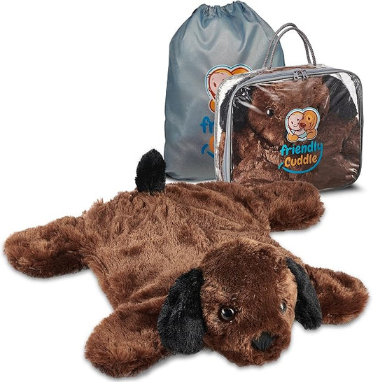 FRIENDLY CUDDLE Weighted Lap Pad for Kids 5 lbs. Sensory Weighted Stuffed Animals Lap Blanket for Kids Adults with Sensory Processing Disorder (Bella)