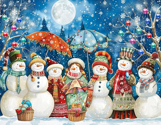100 Piece Puzzles for Kids, Christmas Snowman 100 Piece Puzzles for Adults 100 Pieces Christmas Puzzle for Seniors Kids Ages 4-8 Christmas Jigsaw Puzzle for Seniors Teens Brain Teaser