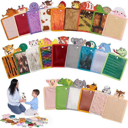 ODOXIA Sensory Mats Texture for Children | Tiles for Kids | Pads for Autistic Children | Helps With Seeking Kids | Playful Learning Toys for Toddlers