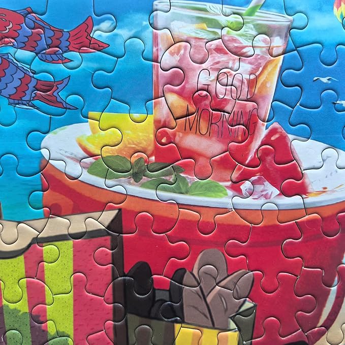 300 Piece Puzzles for Kids - Jigsaw Puzzles for Adults - Beach Vacation