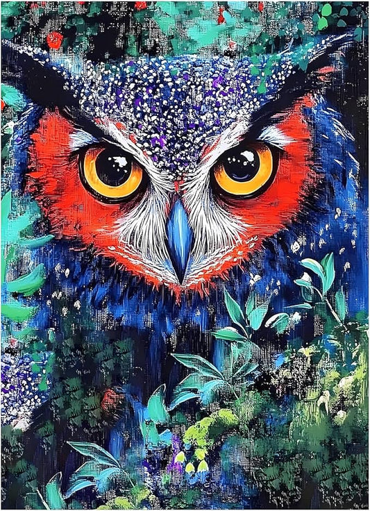 Jigsaw Puzzles for Adults 1000 Pieces, Challenging Unique Shaped Puzzle for Game Night Family Home Decor Wall Display, 20x27 Inches, Colorful Bird Art Puzzles