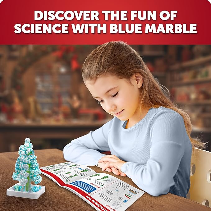 Santa's Christmas Science Workshop - Holiday STEM Kit for Kids with 5 Magical Experiments & 20 Bonus Activities, Educational Science Kit Stocking Stuffers, Crafts for Kids Age 8 and Up