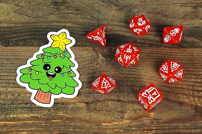 1985 Games Holiday Mystery Dice Bag – Unique DND Gifts for Role Playing Tabletop Games, Pack of 1