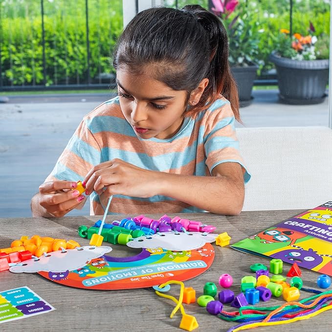 Open The Joy Crafting Your Emotions – DIY Emotional Awareness & Mindfulness Craft Kit for Kids – Creative Arts & Sensory Play for Emotional Regulation & Self-Expression – Ages 4 and Up