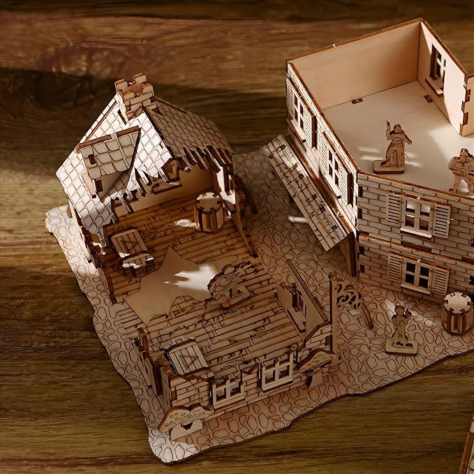 3D Wooden Puzzles War Zone 1942: Lane Warfare Model Kits, Brainteaser and Puzzle for Christmas/Birthday,Gifts for Adults and Teens to Build Combination