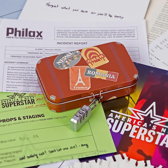 Hunt A Killer: The Final Act: Murder at The Talent Show, an Immersive True Crime Experience, for Fans of Criminal Minds, A Halloween Mystery Party Game for Adults Ideas