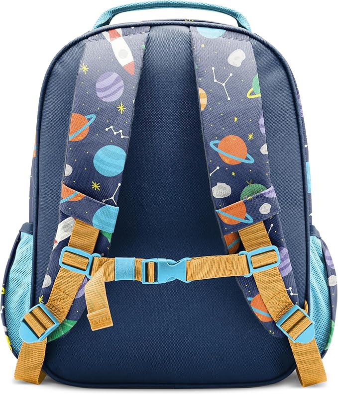 Simple Modern Medium Toddler Backpack for School Girls and Boys | Kindergarten Elementary Kids Backpack | Fletcher Collection | Kids - 15" tall | Outer Space