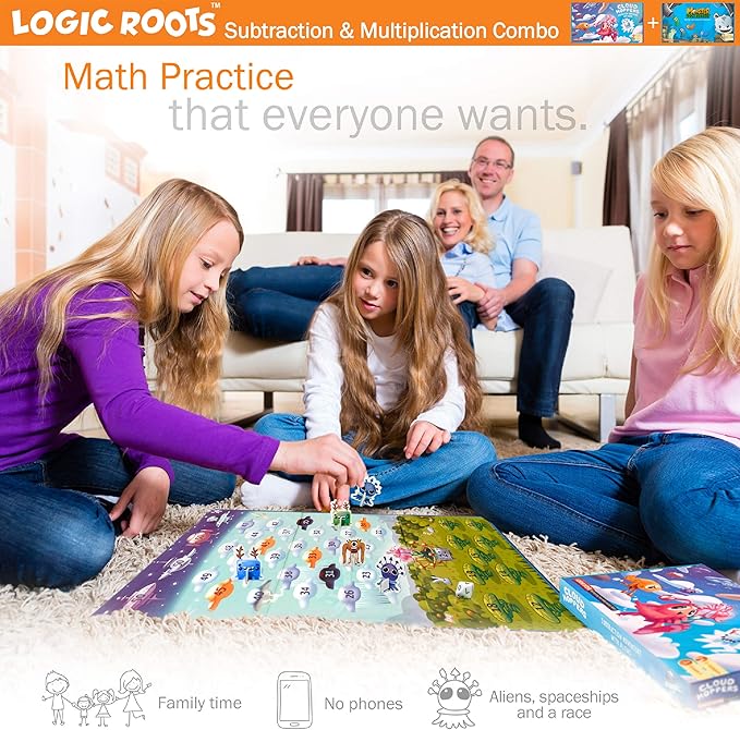 Two Math Games - Learn Addition, Subtraction, and Multiplication Table | Educational Games for Kids 5 and Up